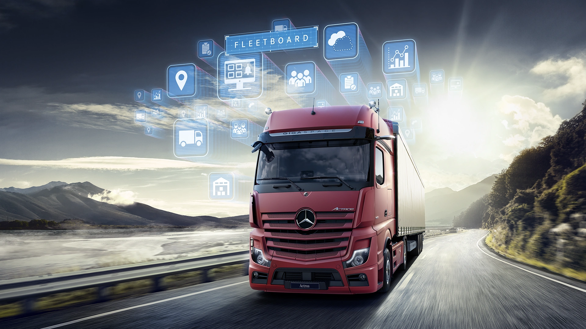 Fleetboard-palvelu Mercedes-Benz kuorma-autoille